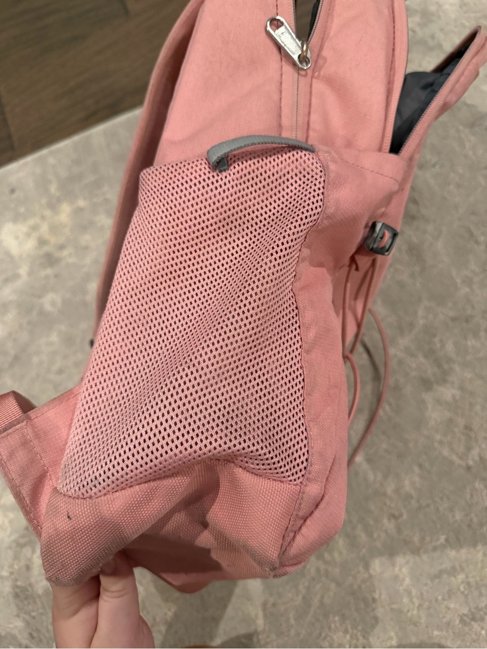 The North Face Rose Pink Daypack with Front Bungee - Picture 7 of 7